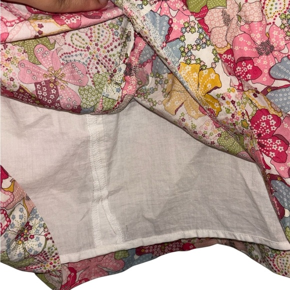 Floral Print Skirt with Tie Waist Size 10 - Picture 4 of 9